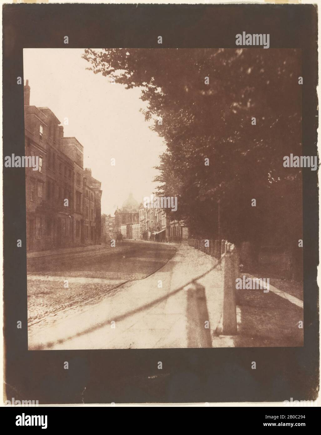 William Henry Fox Talbot, High Street, Oxford, settembre 1843, 1843, stampa salina, 7 5/16 in. X 6 3/4 in. (18,6 cm. x 17,1 cm.) Foto Stock