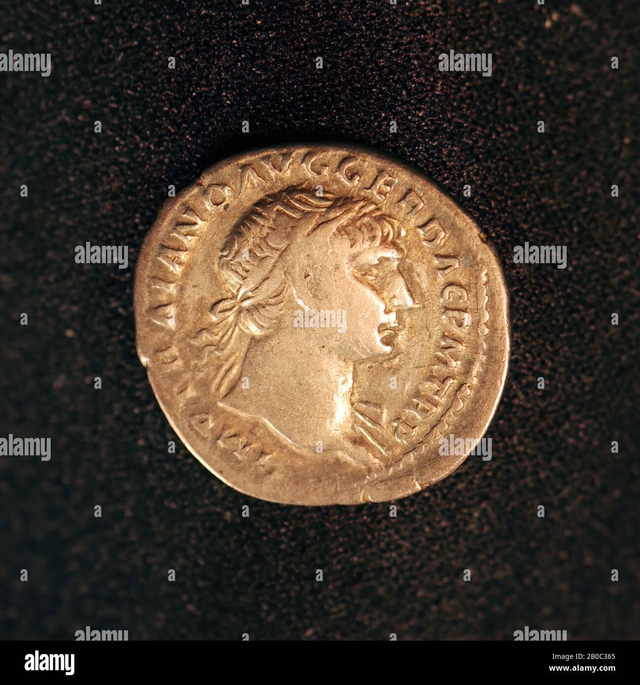 Artista sconosciuto, Denarius di Traiano, 103-111, argento Foto Stock