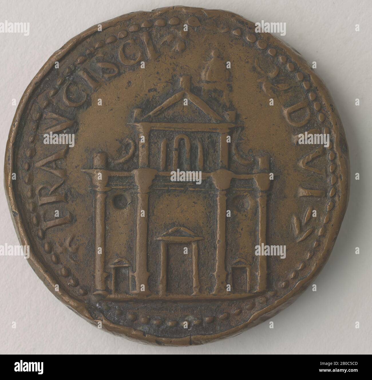 Andrea Spinelli, Andrea Gritti, n.d., bronzo, 1 7/16 in. (3,7 cm.) Foto Stock
