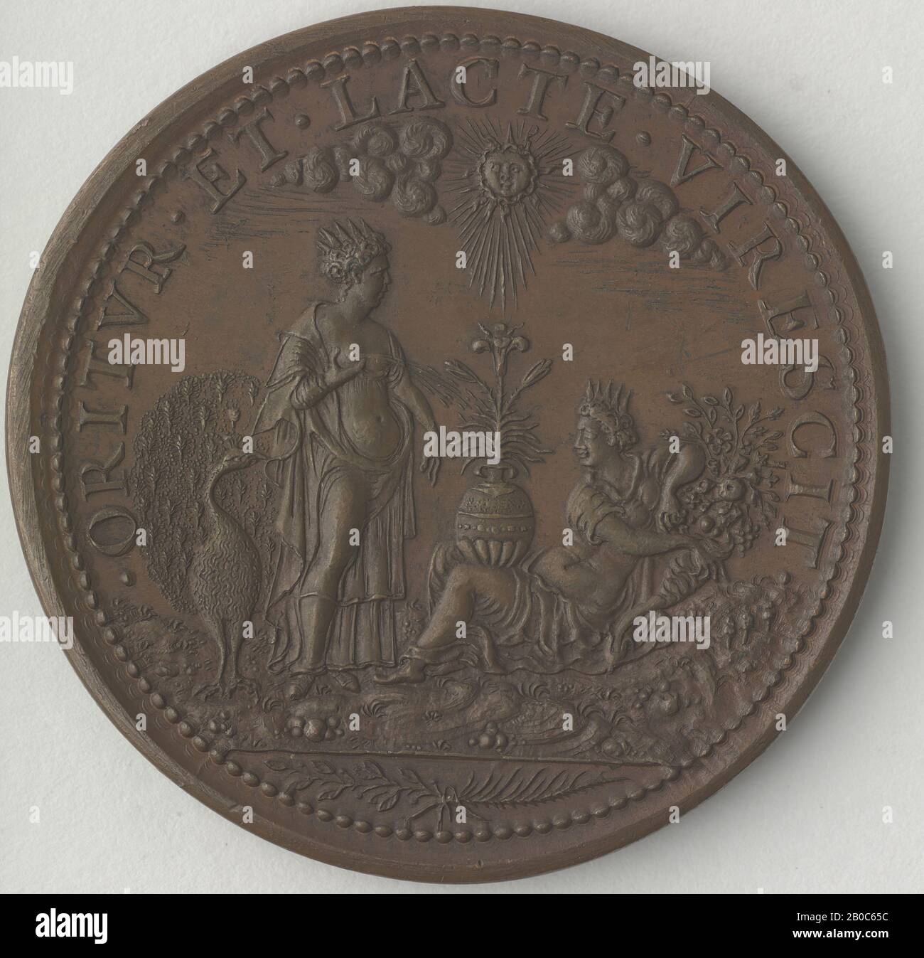 Artista sconosciuto, medaglia Enrico IV, 1600-1700, bronzo, 2 1/4 in. (5,7 cm.) Foto Stock