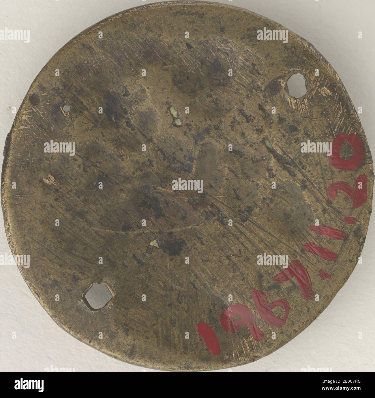 Artista sconosciuto, Coppia giovane danzante, n.d., bronzo, doratura, 1 7/16 in. (3,6 cm.) Foto Stock