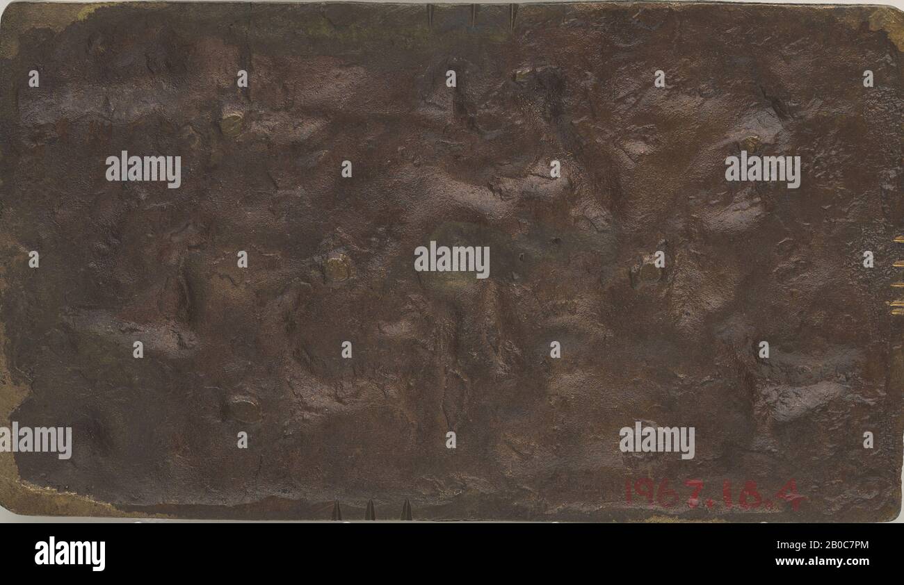 Artista sconosciuto, la sottrazione di Cephalus, n.d., bronzo, doratura, 2 15/16 in. X 5 1/16 in. (7,4 cm. x 12,8 cm.) Foto Stock