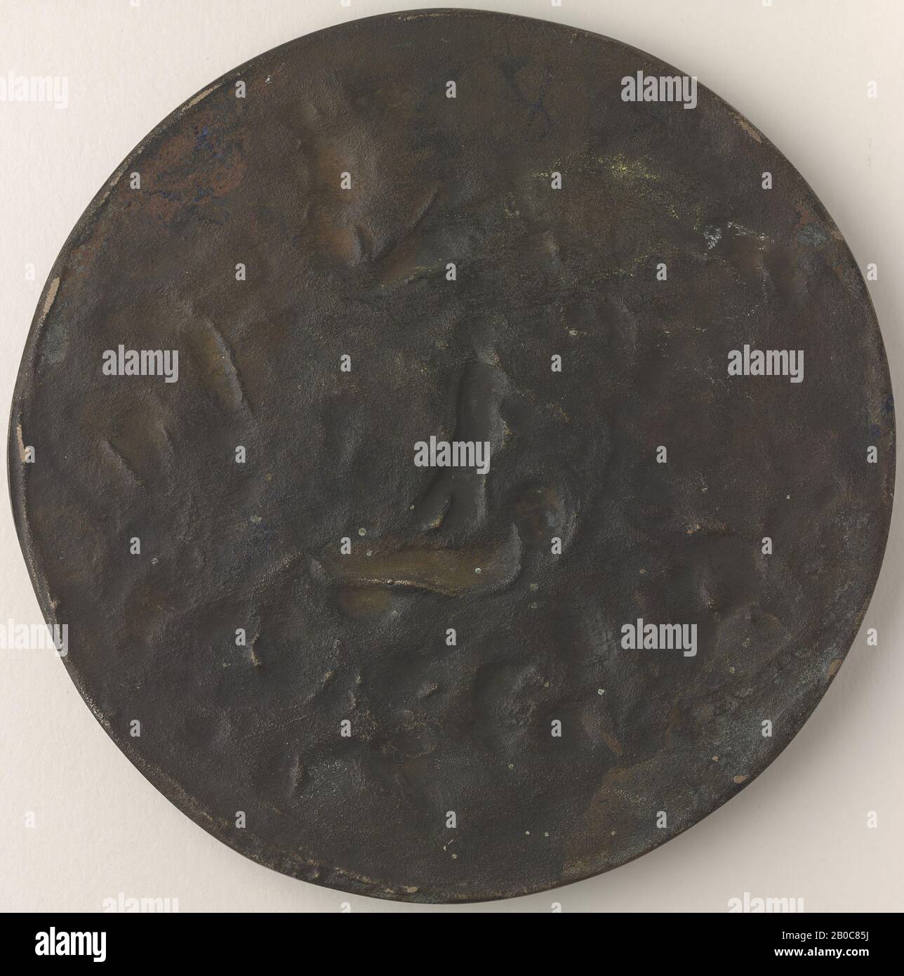 Artista sconosciuto, Marine Scene Plaquette, 1500-1600, bronzo, 6 3/16 in. (15,7 cm.) Foto Stock