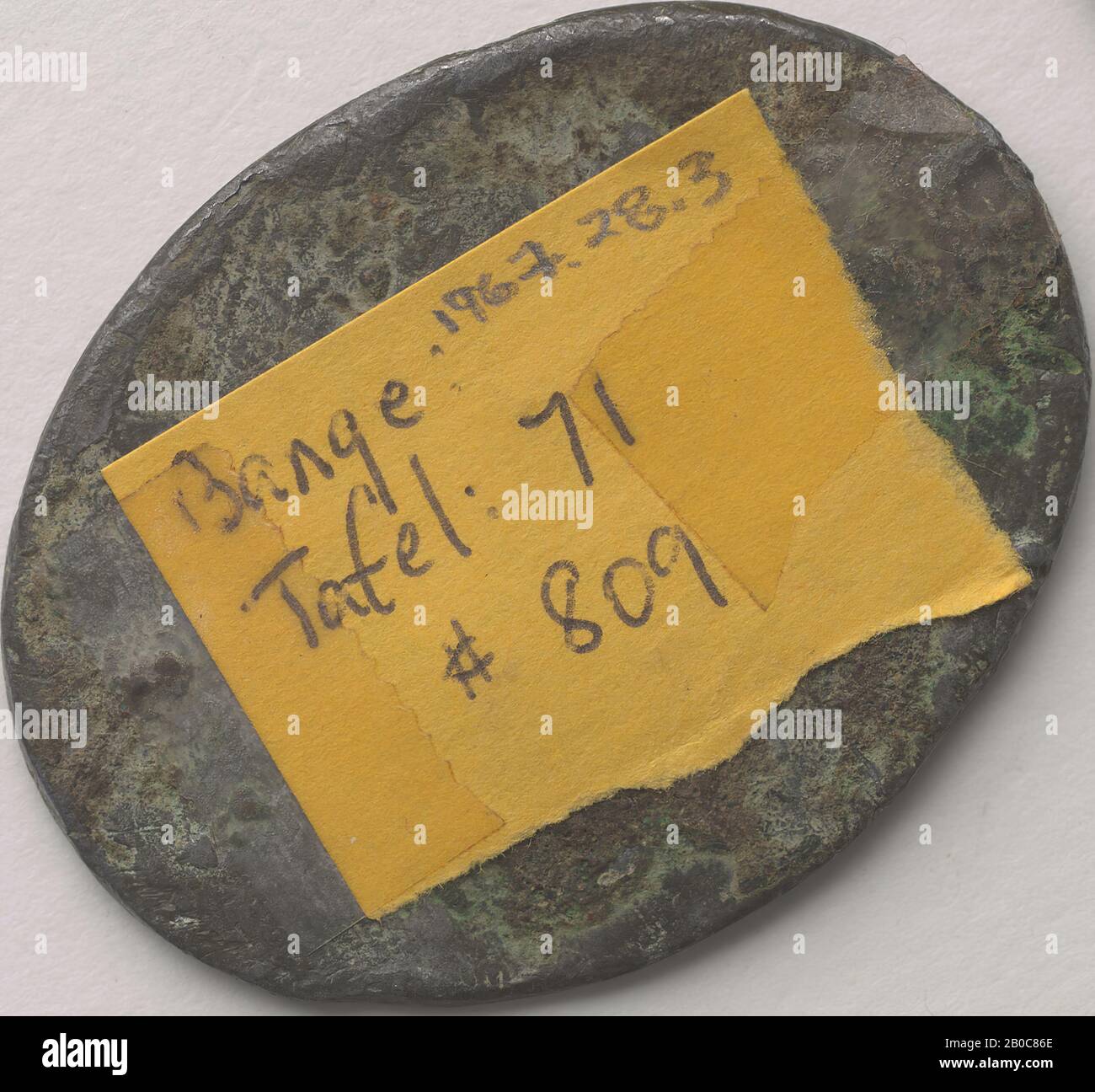 Valerio Belli, Le Tre Fates Plaquette, 1500-1546, Piombo, 1 13/16 In. (4,6 cm.) Foto Stock