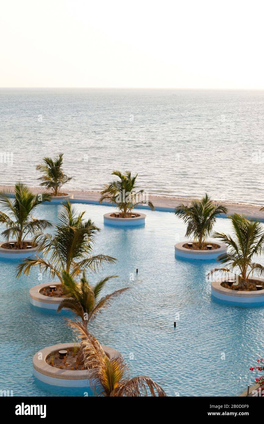 Una foto scattata al King Abdullah Economic City a nord di Jeddah, Arabia Saudita. Foto Stock