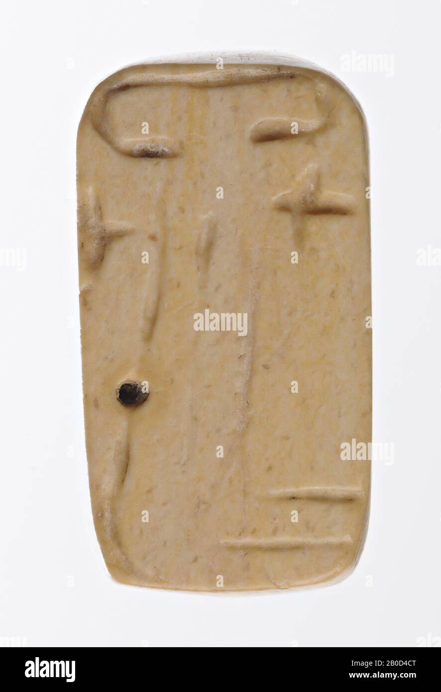 Vari simboli tra cui 2 stelle, timbro, pietra, colore: Giallo-bianco, Forma: Tabloid, lavorazione :, Stile: 7 x 23 x 12 mm Foto Stock