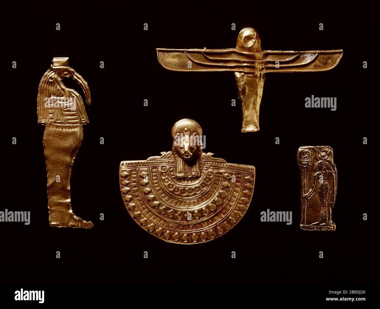 Pendente, Iside, pendente, pendente, oro, H 3,4 x L 1,4 cm, Egitto Foto Stock