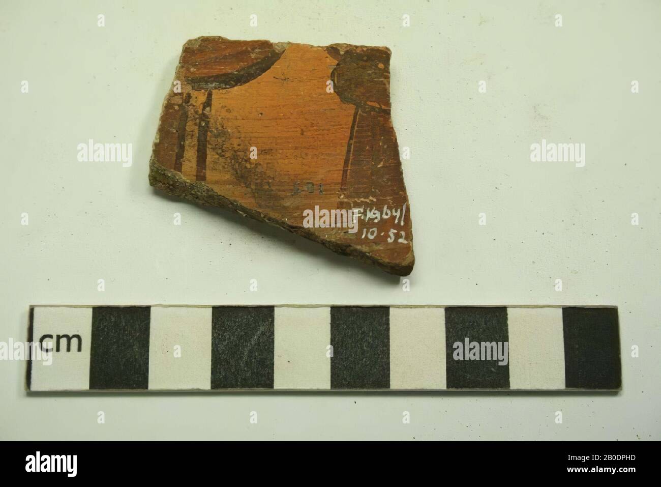 Egitto, bardo, terracotta, 4 x 4 cm Foto Stock