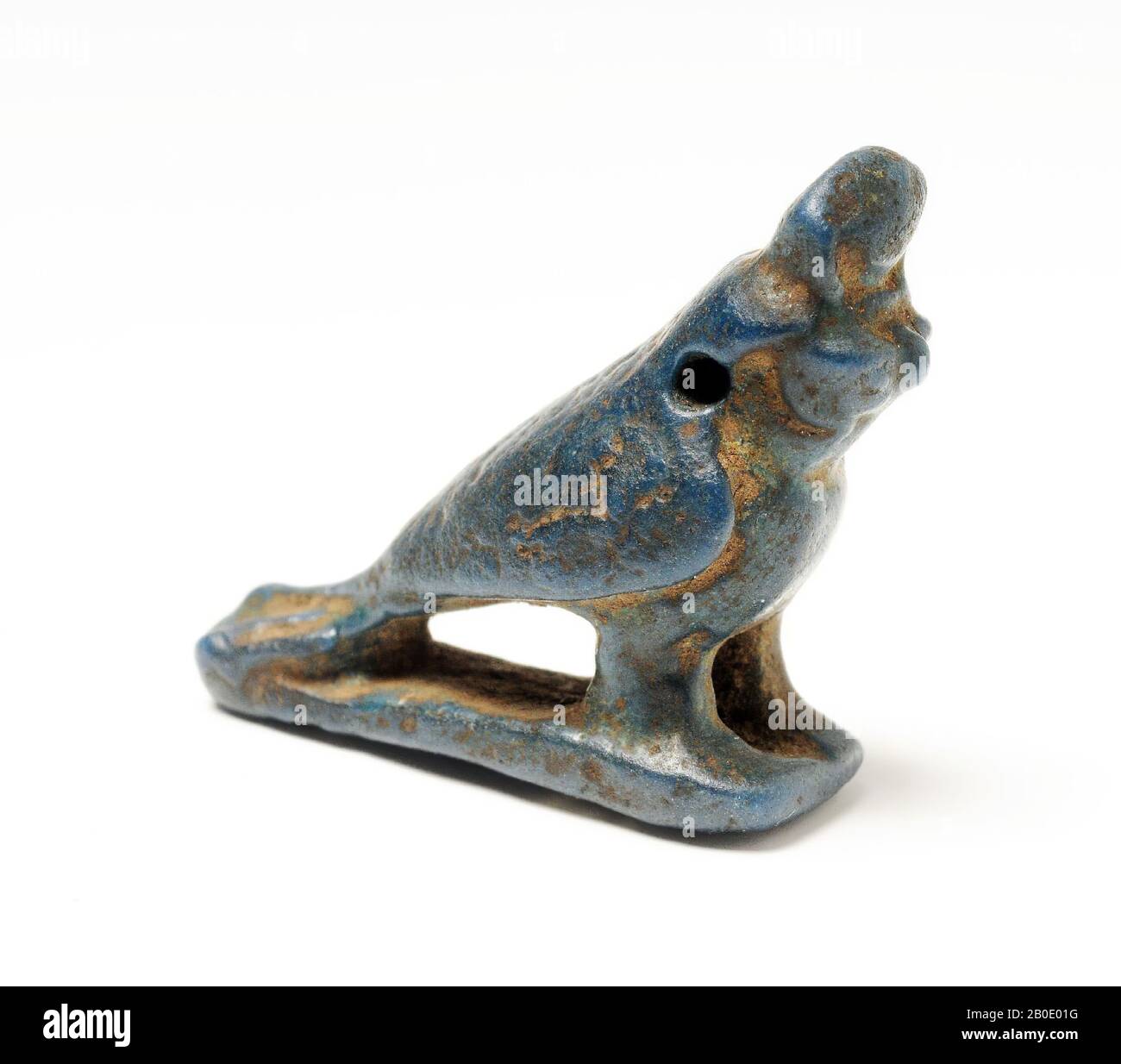 Egitto, amuleto, animale, faience, 2.6 cm, Ubicazione, Egitto Foto Stock