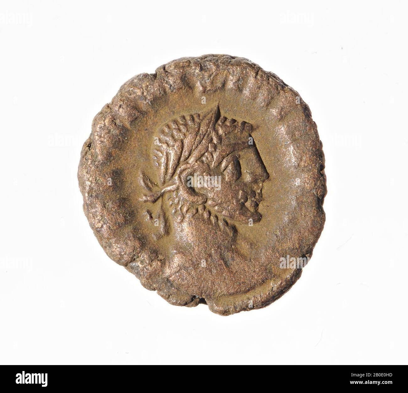 Egitto, moneta, tetraradrachm, Maximianus, metallo, trilione, diam., 18 mm, peso, 6,40 gr, periodo greco-romano, epoca imperiale romana 287-288, Egitto Foto Stock