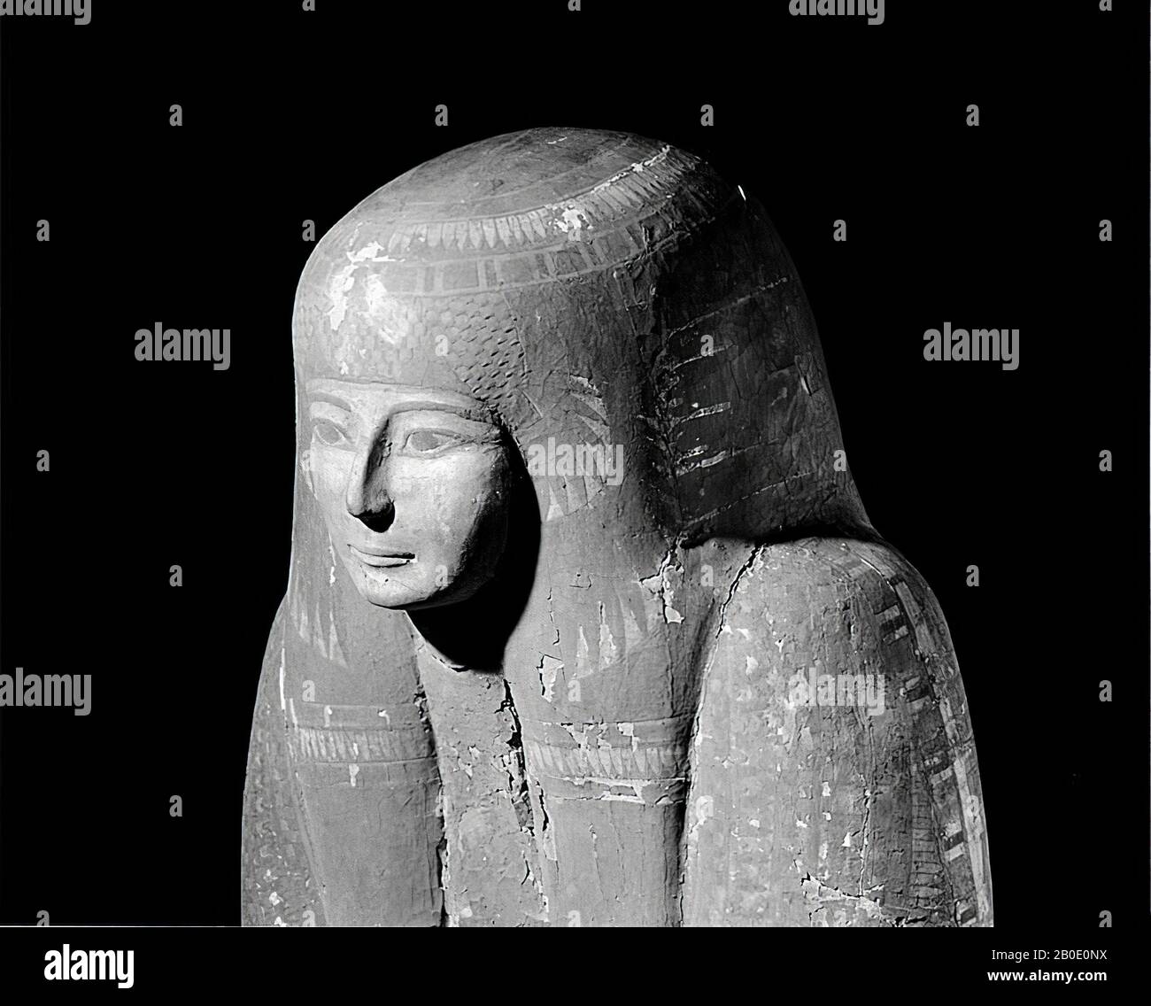 Egitto, tonnellaggio, tonnellaggio, 35 x 43 x 177 cm, Terzo Periodo Intermedio, Dinastia 22nd, 900-800 a.C., Egitto Foto Stock