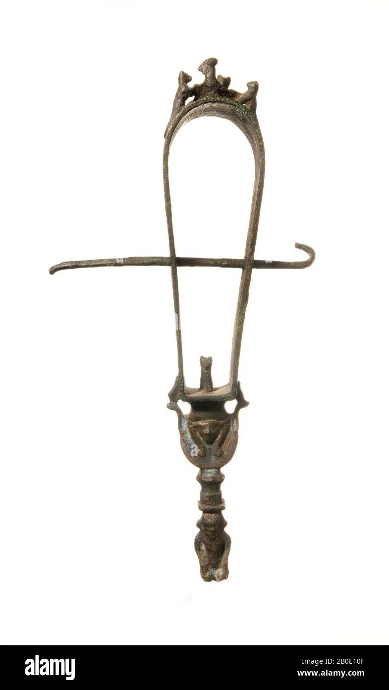 Egitto, utensili per templi, bronzo, 14,8 x 28,5 cm, periodo greco-romano, Egitto Foto Stock
