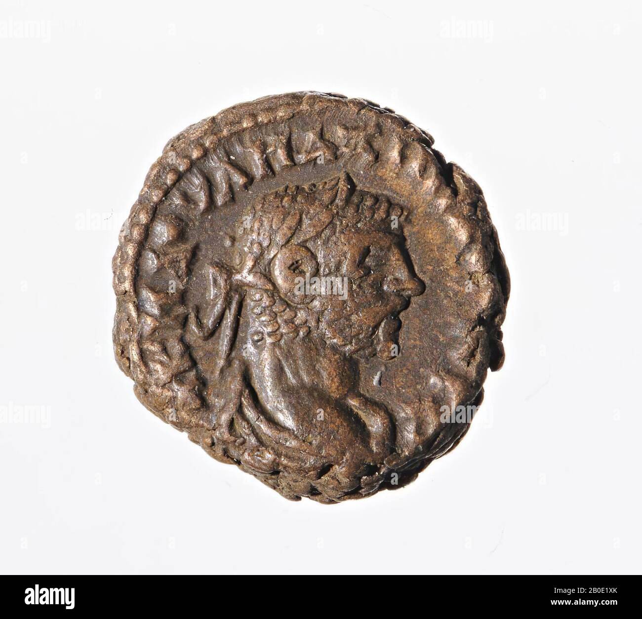 Moneta, tetraradrachm di Maximianus, anno 4, Vz: Busto imperiale r., Drappeggio, a K M OUA MAXIMIA [NOS S. Foto Stock