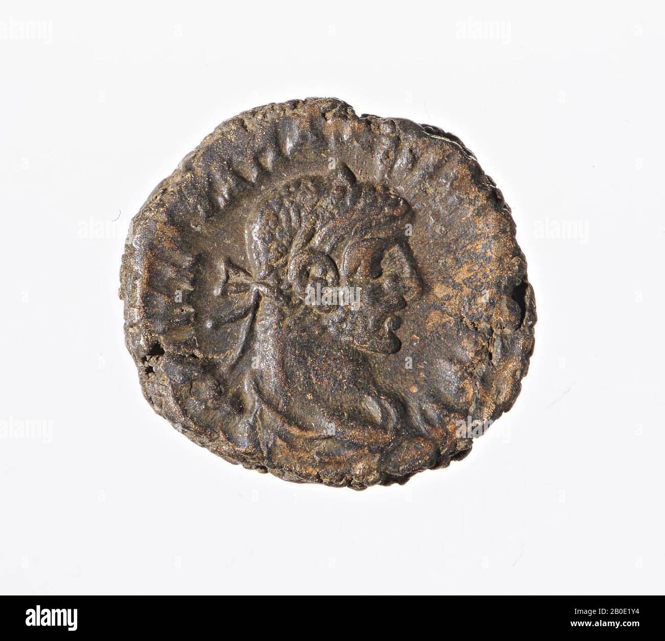 Moneta, tetraradrachm di Maximianus, anno 5, Vz: Busto imperiale r., Drappeggio, A K ma OUA MAXIMIA [NOS se Foto Stock