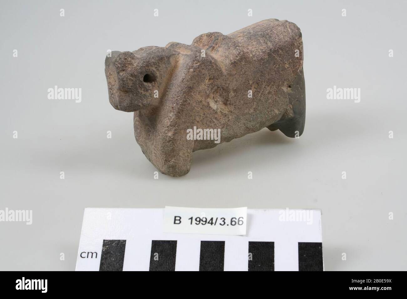 Figurina, pietra, B 5 cm, L 11 cm, H 6,7 cm, Iran Foto Stock