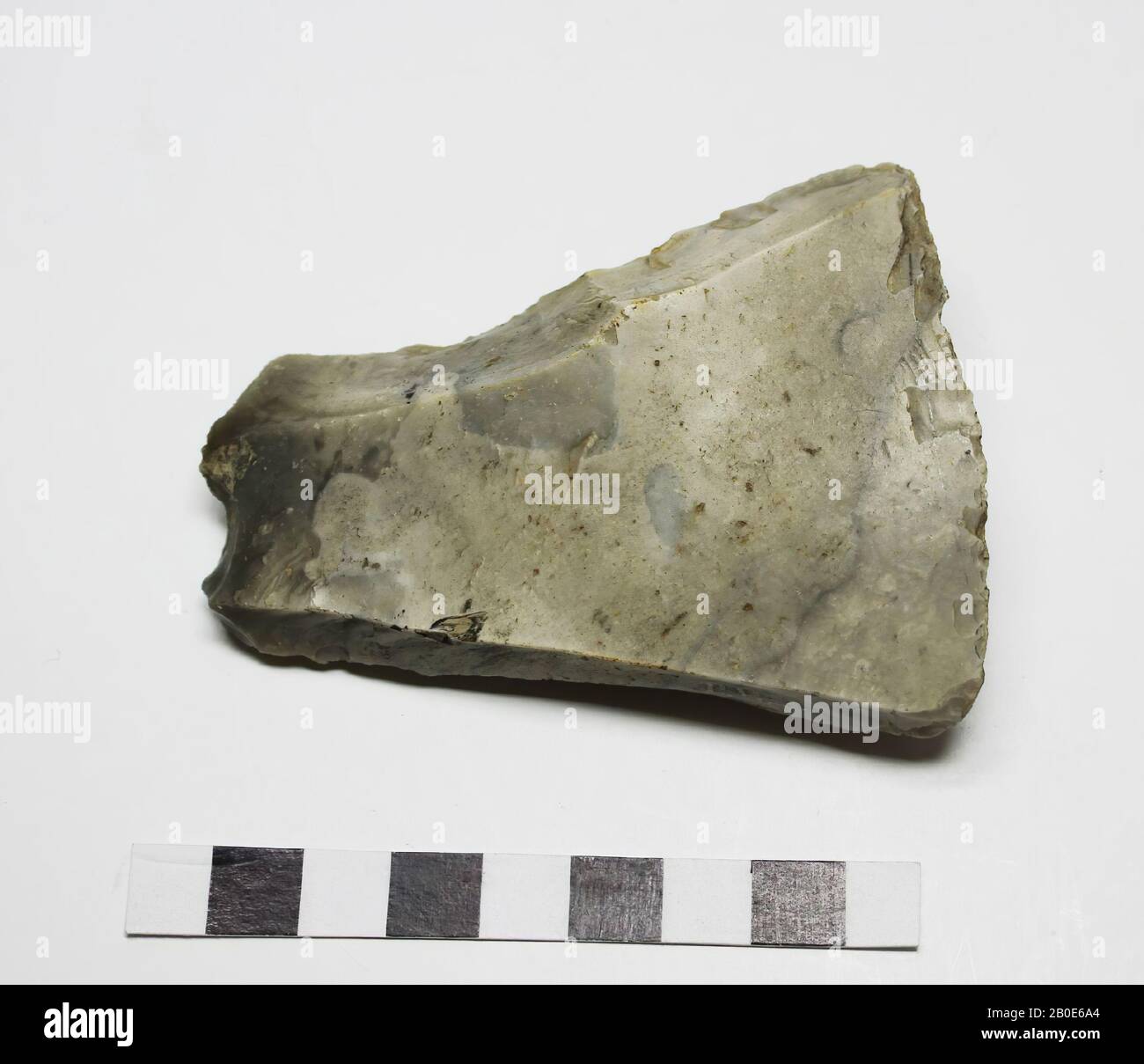 AX, pietra, selce, 8,4 x 6,0 x 2,2 cm, preistoria, Danimarca, Sjaeland, sconosciuto, sconosciuto Foto Stock