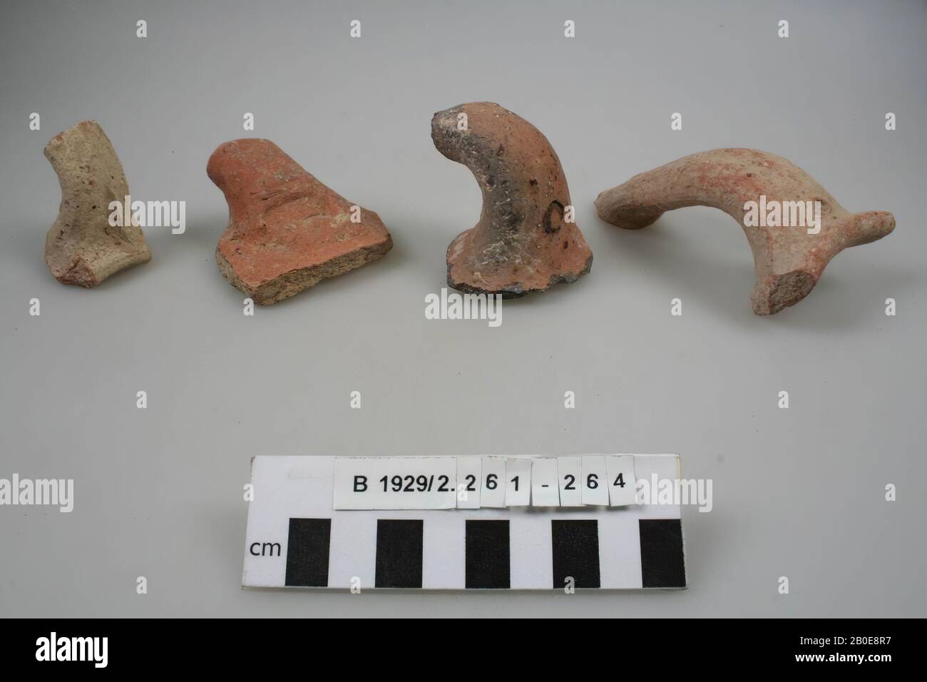 Shard, manico, ceramica, 11 cm, Israele Foto Stock