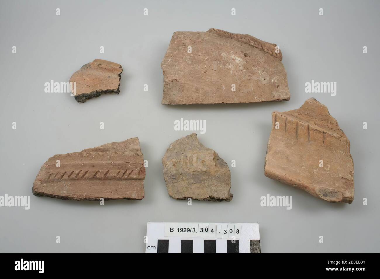 Shard, terracotta, br: 10,7 cm, Israele Foto Stock