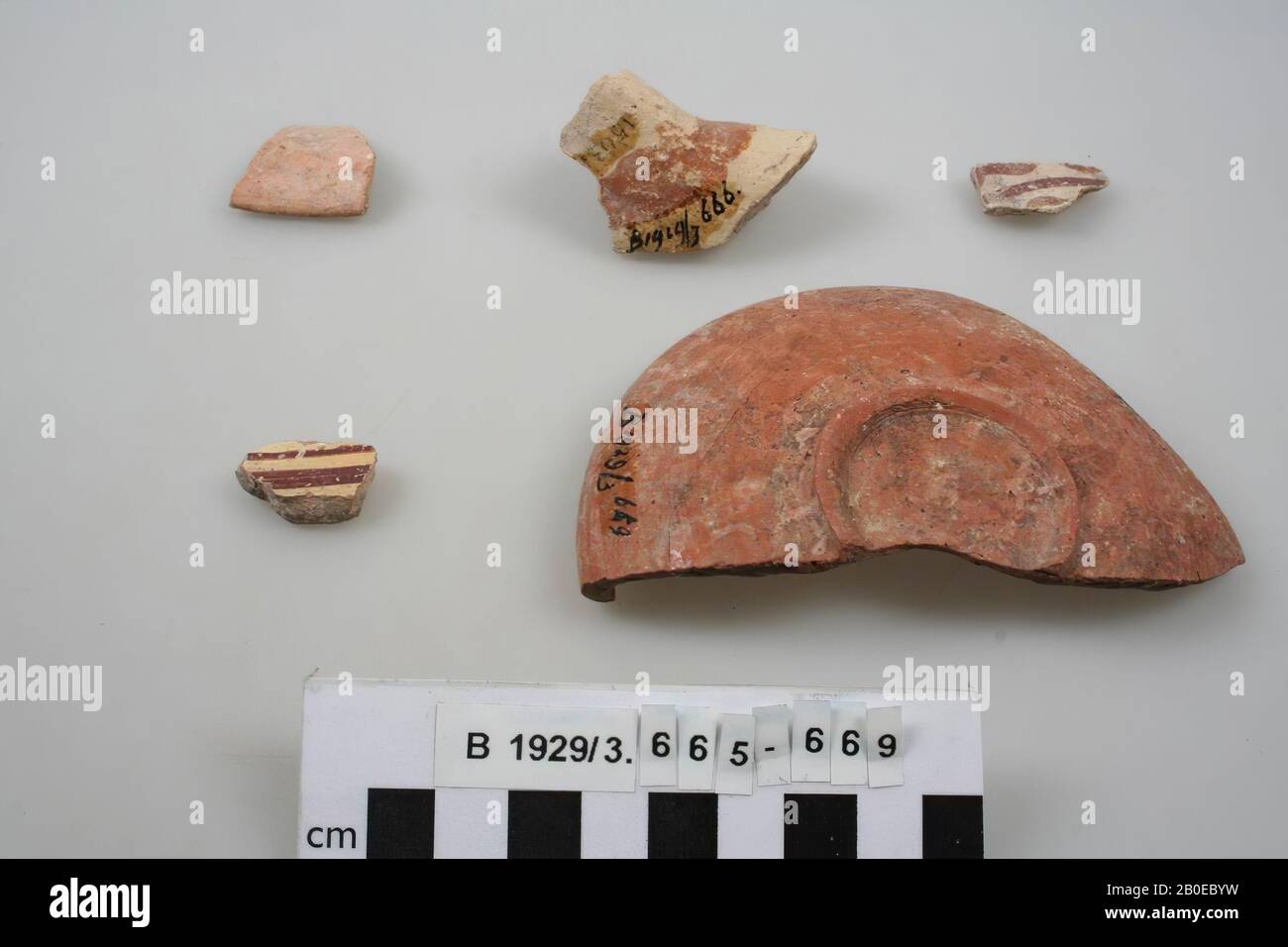 Shard, terracotta, br: 11,5 cm, Israele Foto Stock