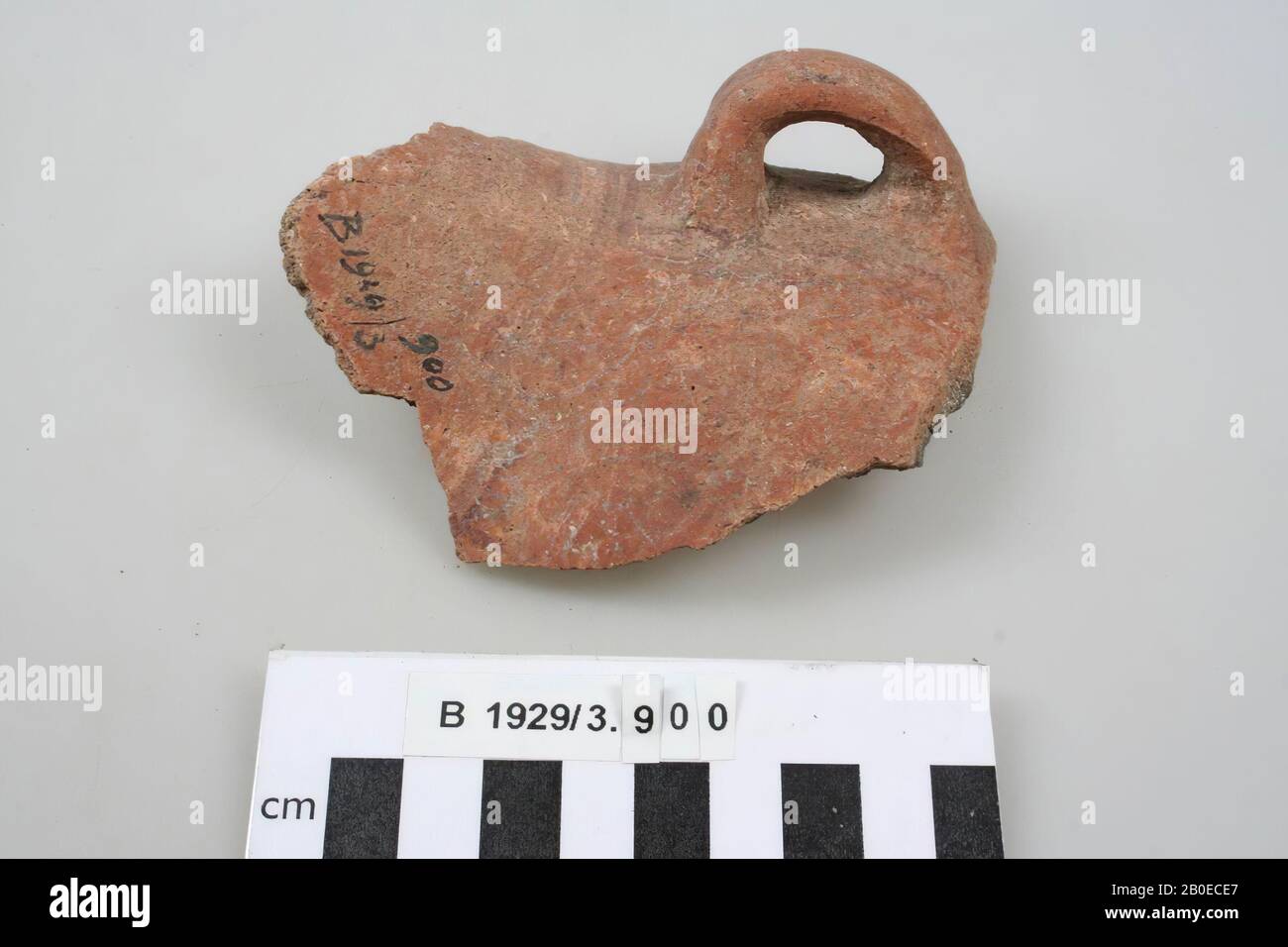 Shard, terracotta, 1: 10,5 cm, Israele Foto Stock