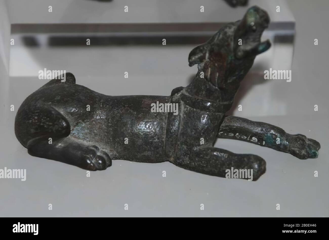 Antichità classica, figura animale, bronzo, 10 cm Foto Stock