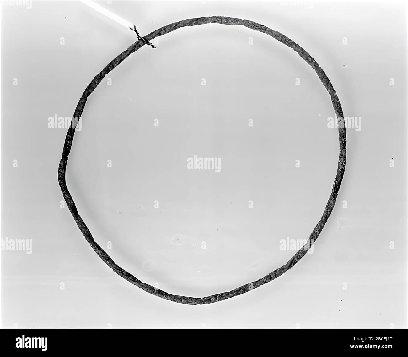 Bracciale, bronzo, ø 7 cm, periodo romano, Italia Foto Stock