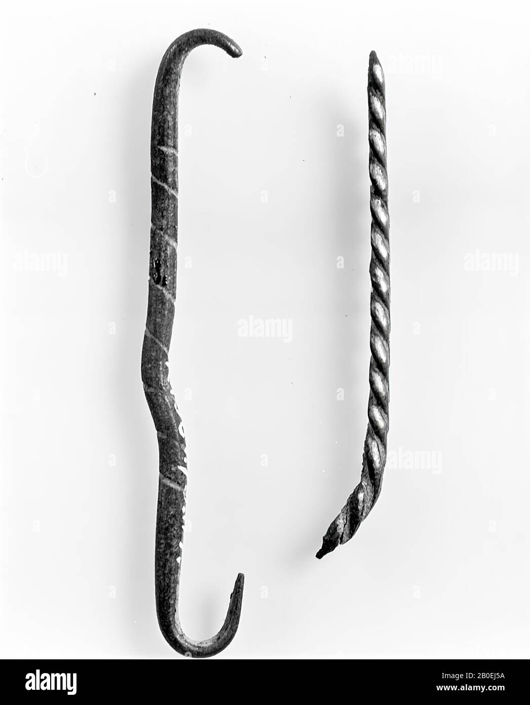 Oggetto, bracciale (?), Bronzo, 4,6 cm, periodo romano, Italia Foto Stock