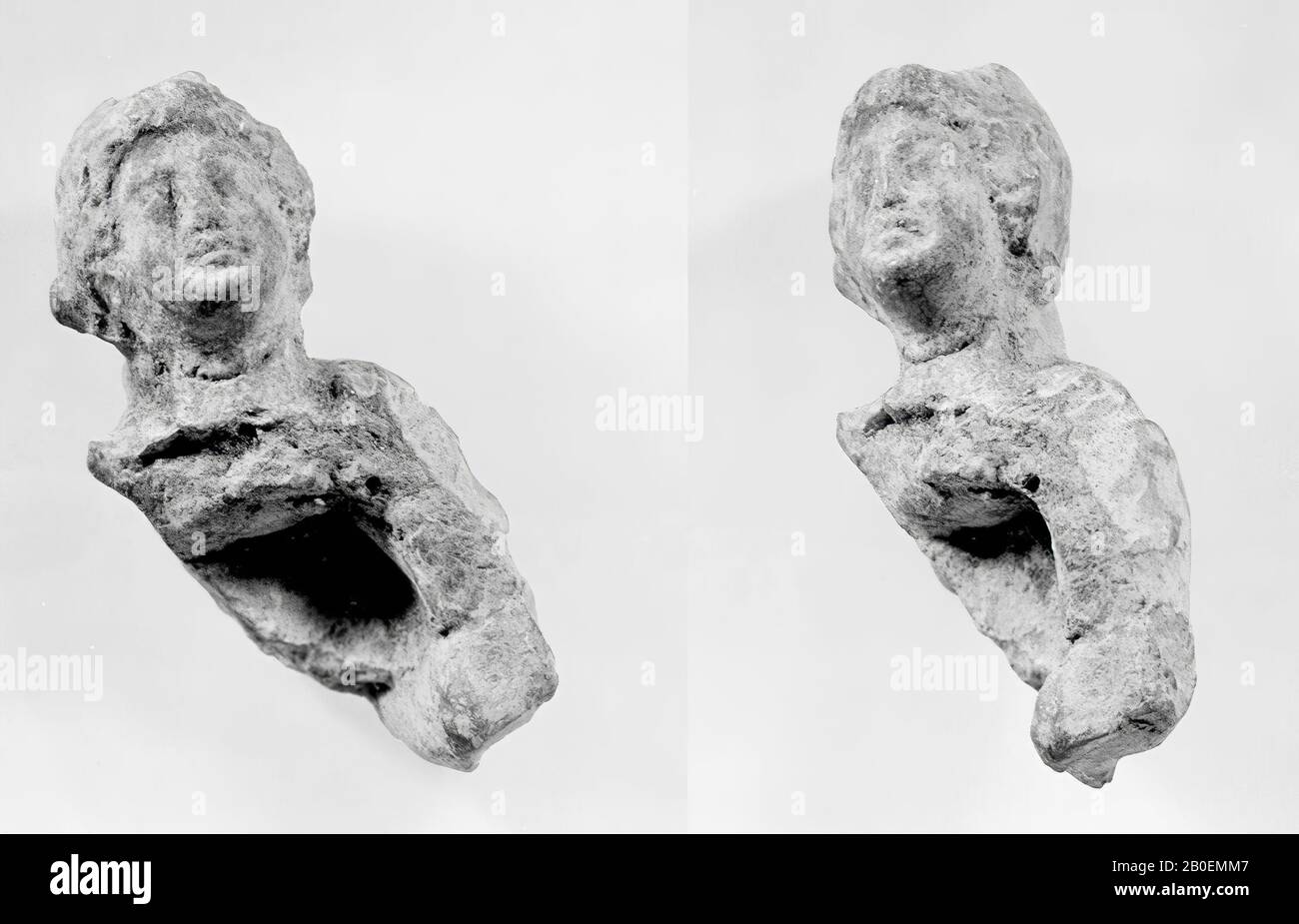 figurina, frammento, terracotta, terracotta, 4,3 cm, ellenistica -200 Foto Stock