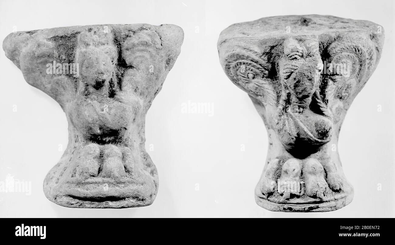 Tabella, frammento, ceramica, terracotta, 5,5 cm, romano 0 Foto Stock