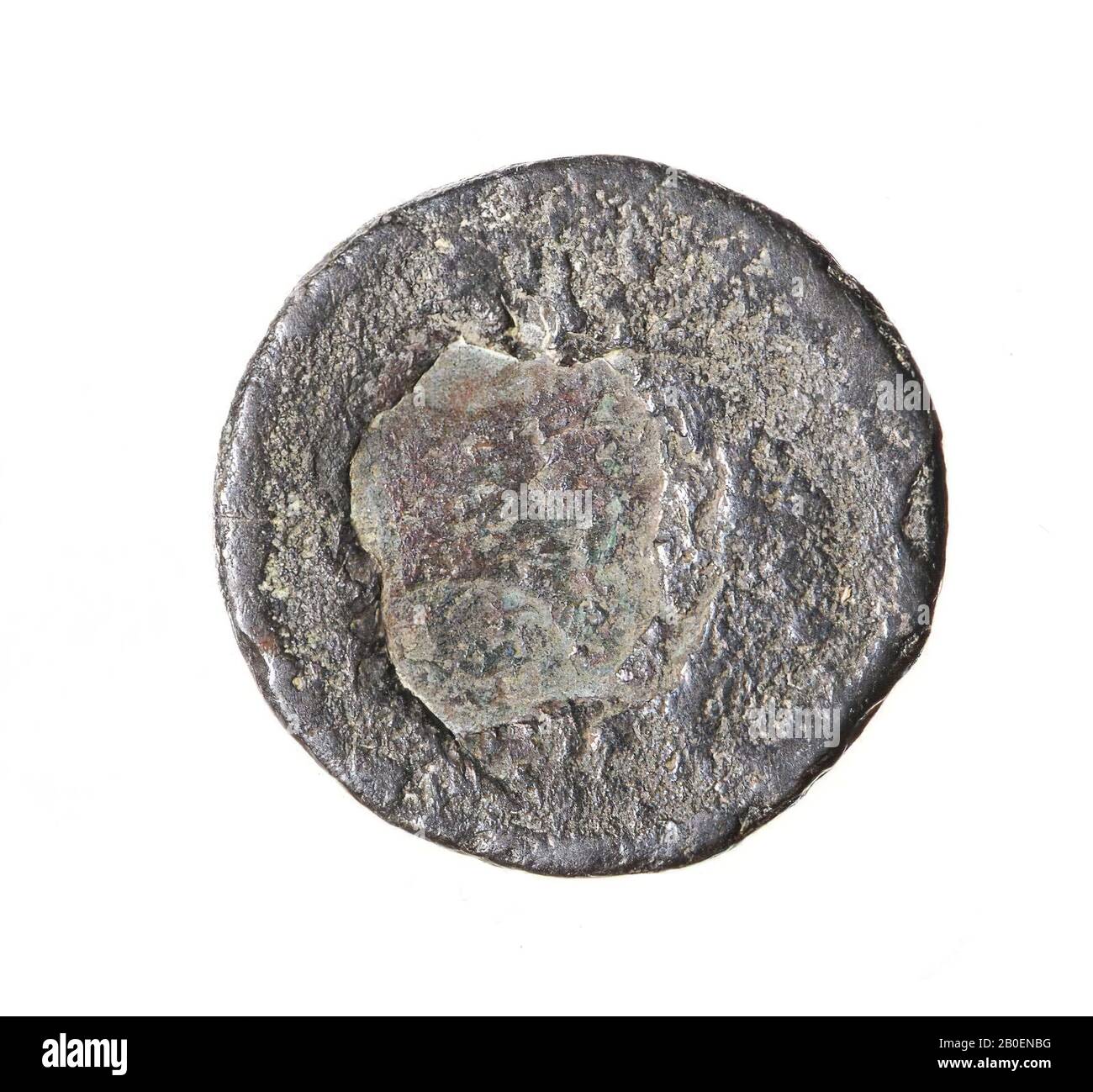 VZ: Testa laudrelled n., valuta, denarius, Repubblica, metallo, argento, diam. 19 mm, peso 3,19 gr, Roman BC II-i, Paesi Bassi, Olanda meridionale, Katwijk, Valkenburg Foto Stock