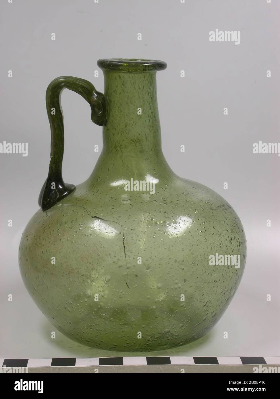 Antichità classica, brocca, vetro, 12,5 cm, 0, 100, Grecia Foto Stock
