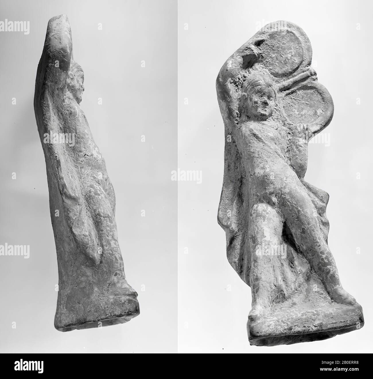 figurina, terracotta, terracotta, 15,9 × 6,5 × 4,7 cm, ellenistica -120 Foto Stock