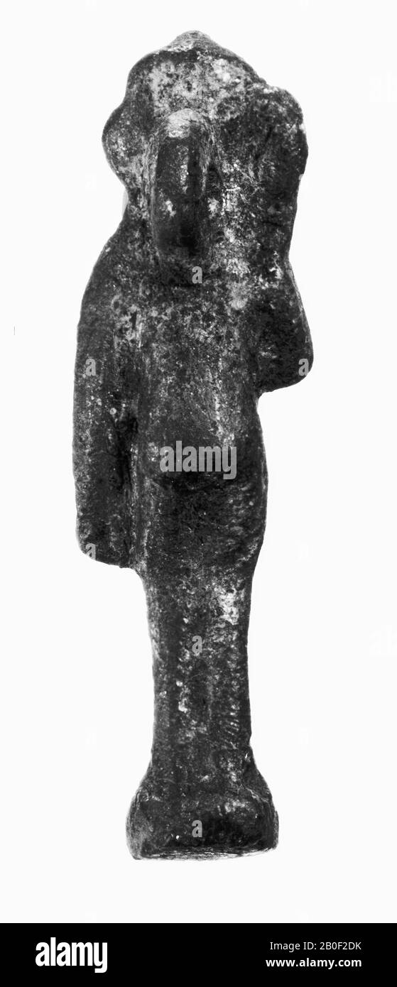 Egitto, bronzo, dio, bronzo, 2,6 cm, Tardo Periodo, Egitto Foto Stock