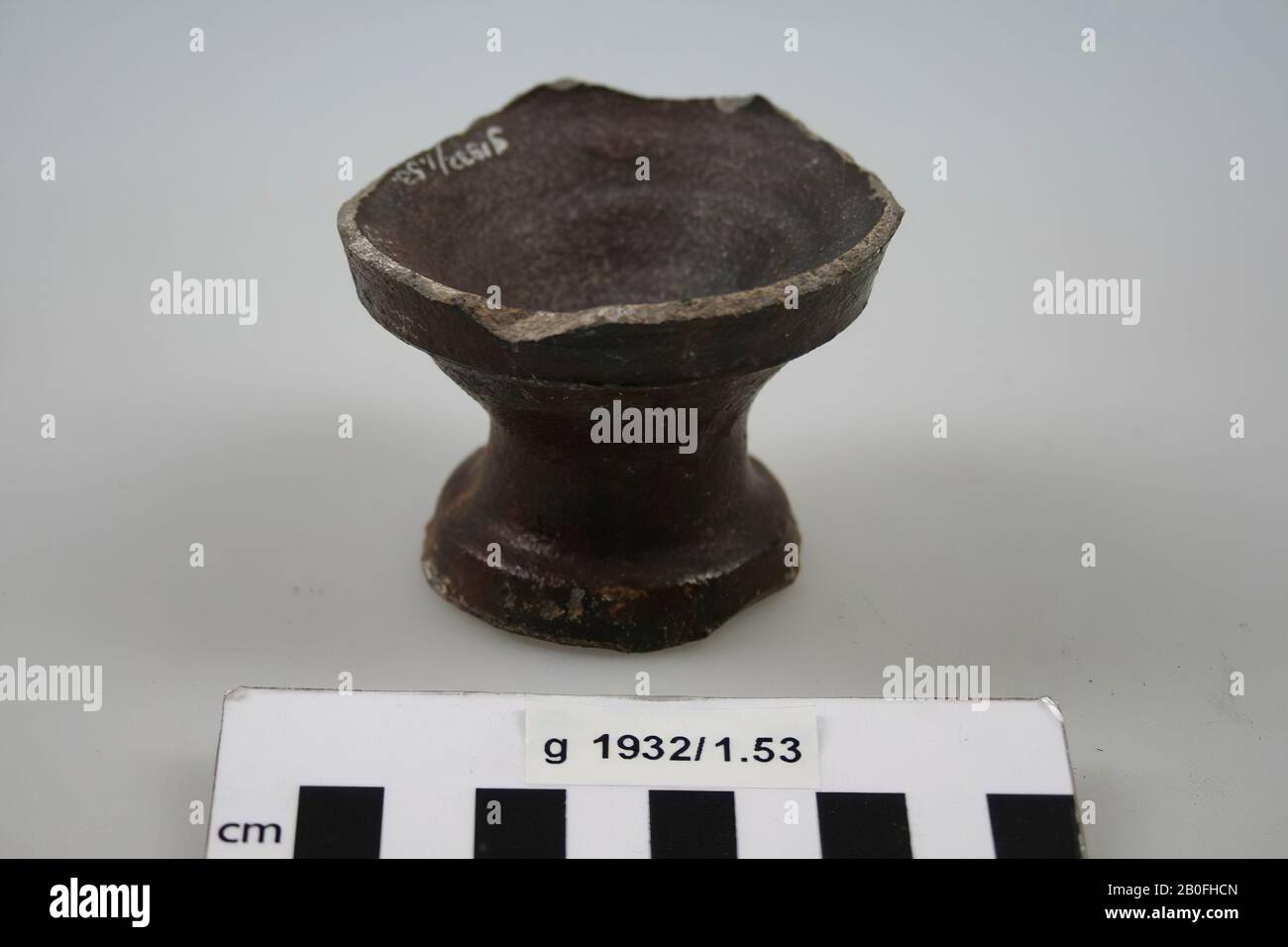 Paesi Bassi Medioevo, base di banca piggy Foto Stock