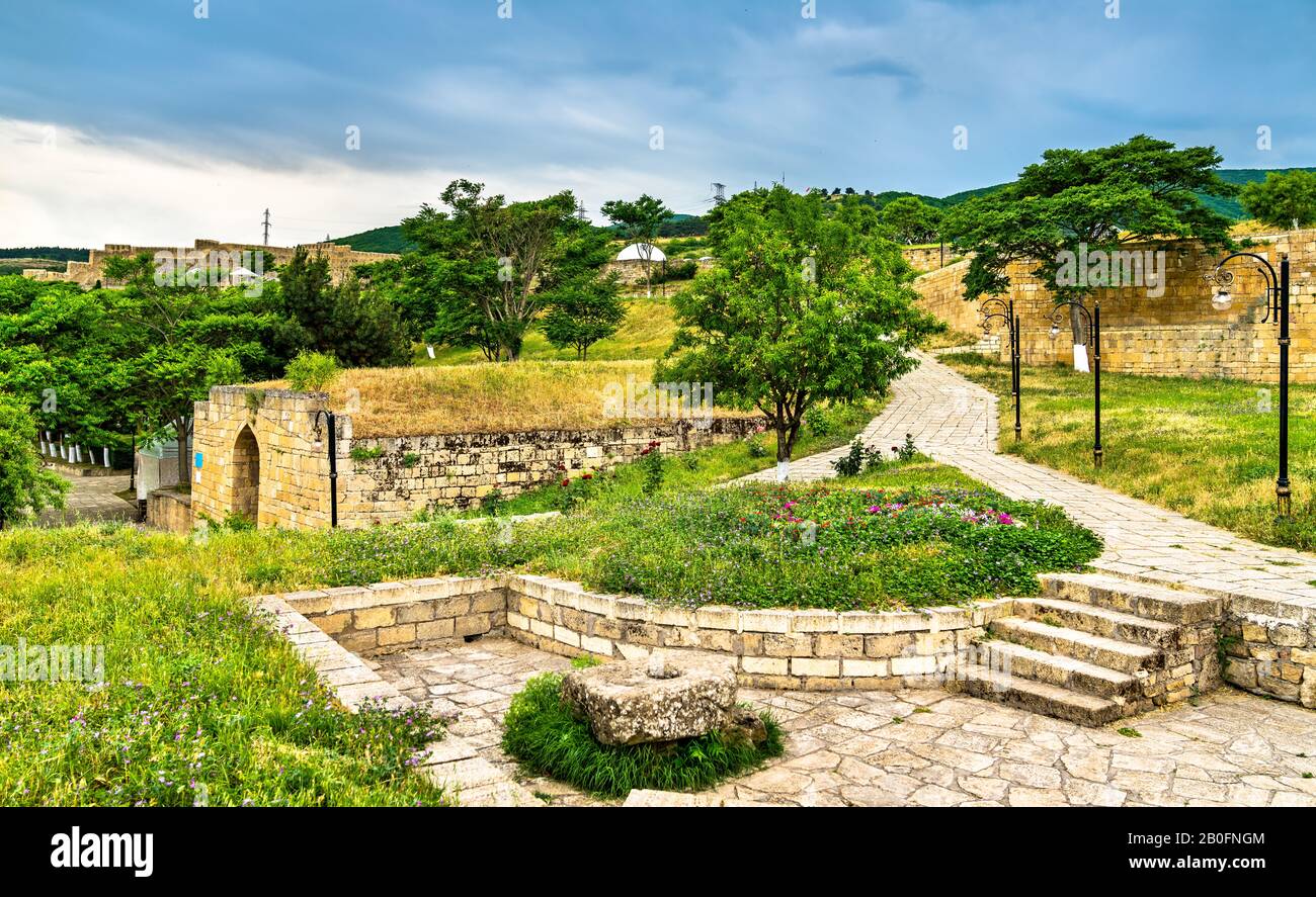 La cittadella di Naryn-Kala in Derbent, Russia Foto Stock