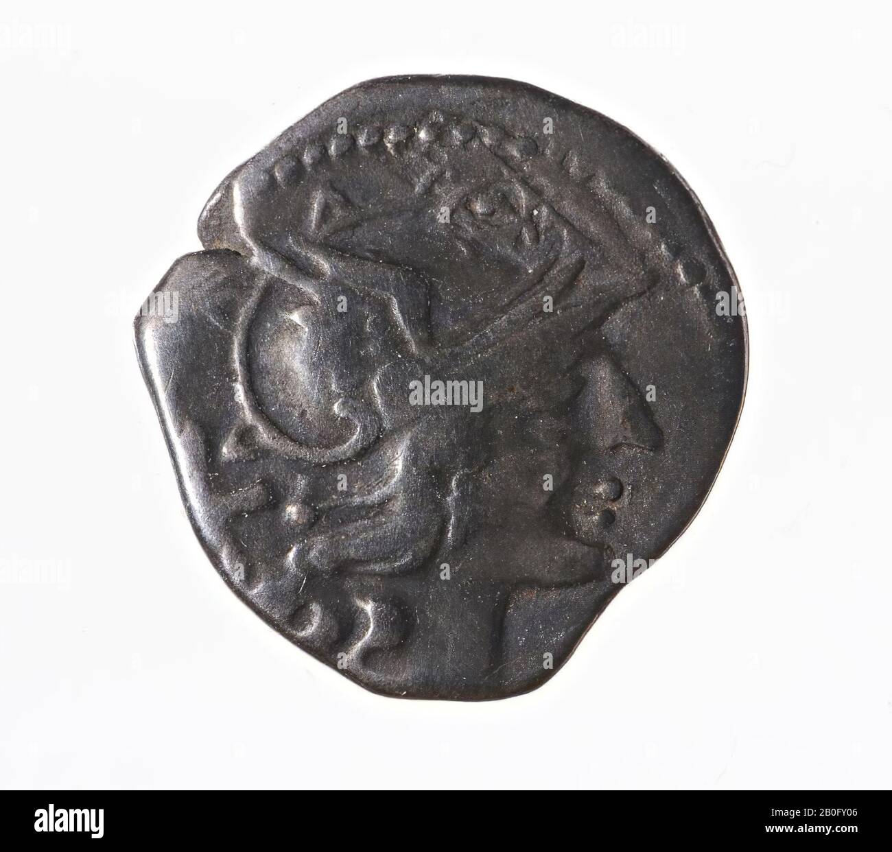 VZ: Aiutato Romakop r., X, Kz: Dioscals n.r., ROMA, moneta, denarius, Repubblica, anonimo, metallo, argento, Diam. 18 mm, peso 3,03 gr, romano BC 211-150, sconosciuto, sconosciuto, sconosciuto Foto Stock