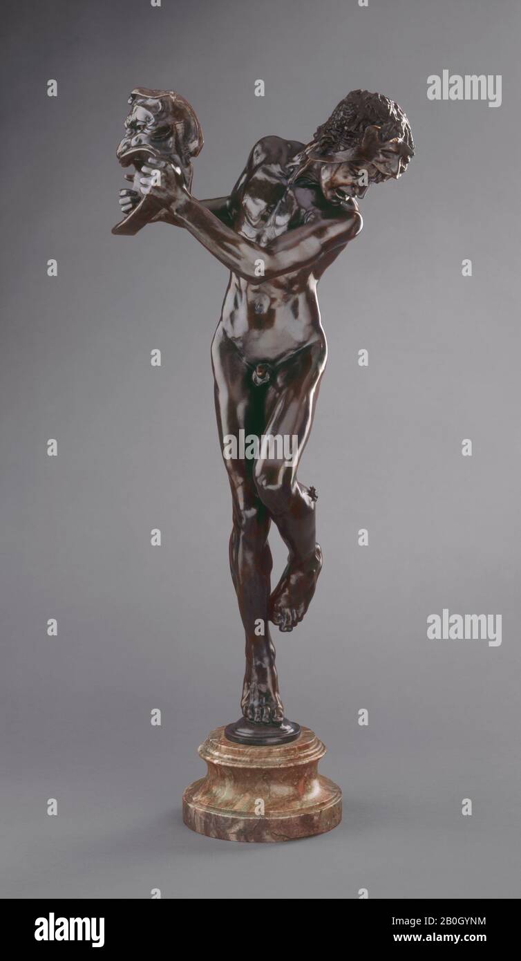 Alfred Gilbert, inglese, 1854–1934, Commedia e Tragedia: SIC vita, Modellato 1891–92, cast c. 1902–05, Bronze, 26 1/2 × 12 1/4 × 10 1/2 in. (67,3 × 31,1 × 26,7 cm Foto Stock