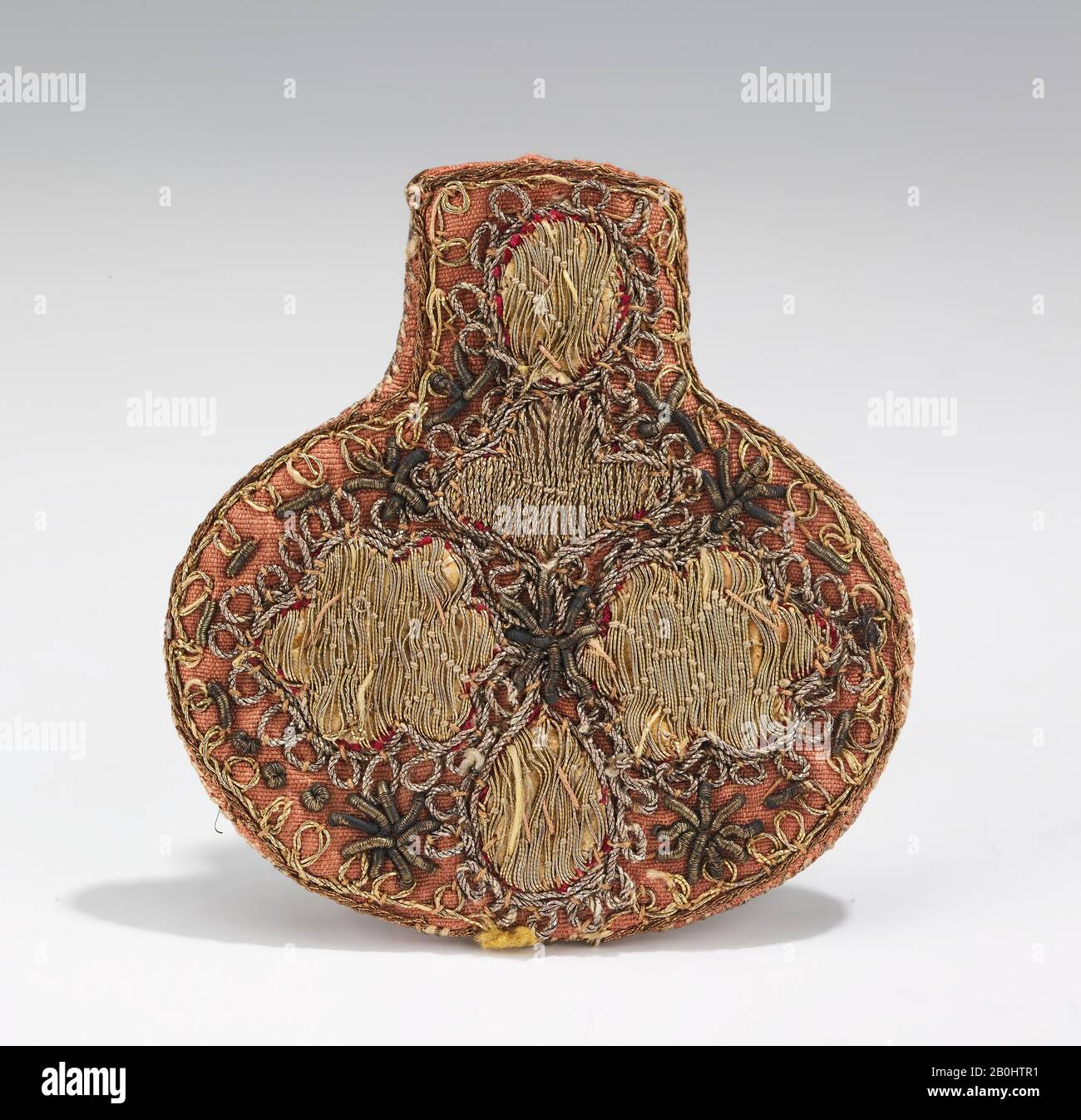 Case, russo, fine 18th secolo, russo, seta, metallo Foto Stock