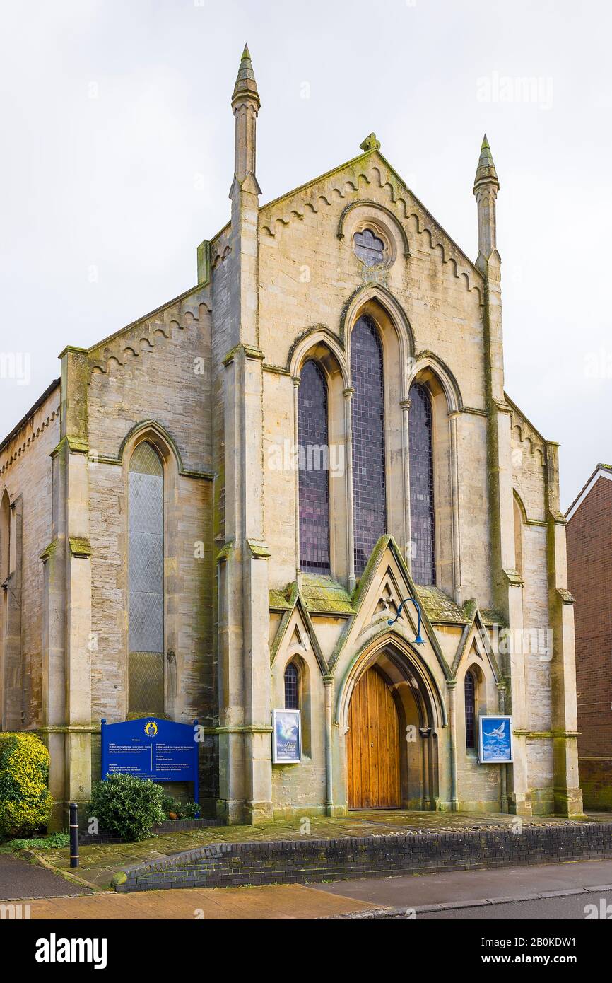 Sheep Street Baptist Church a Devizes Wiltshire Inghilterra Regno Unito Foto Stock