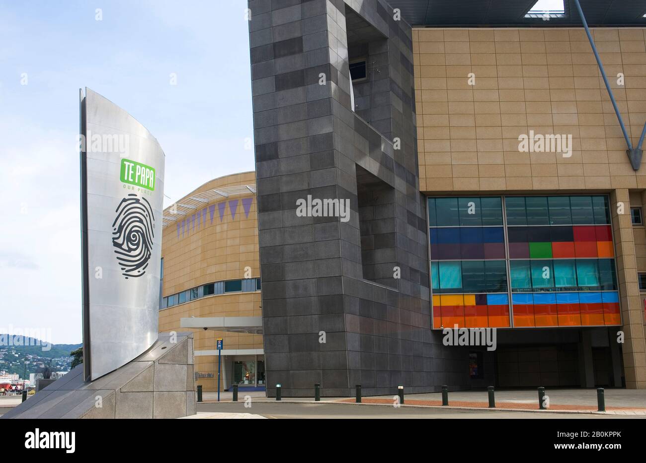 NEW ZEALAND, NORTH ISLAND, WELLINGTON, TE PAPA (NATIONAL MUSEUM), SEGNO Foto Stock