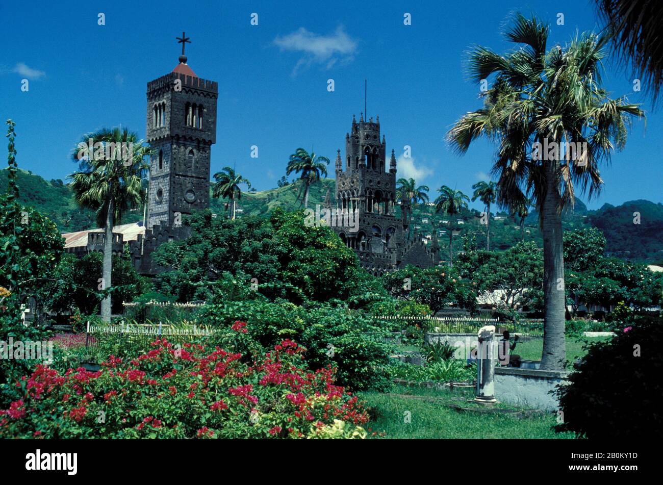 CARAIBI, GRENADINE, ST. VINCENT, KINGSTOWN Foto Stock