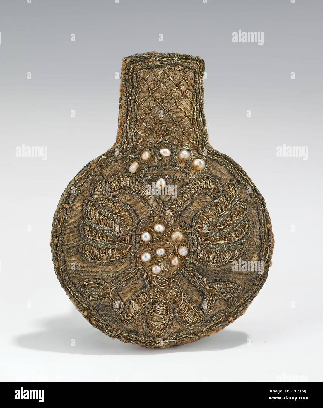 Case, Russo, tardo 18th secolo, Russo, metallo, perle, seta Foto Stock