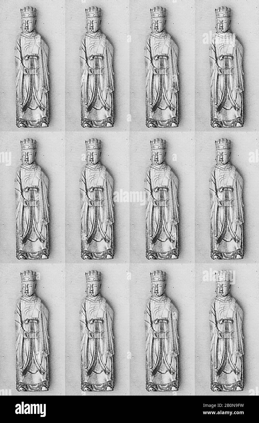 Figure scolpite, Cina, dinastia Ming (1368–1644), Data 15th secolo, Cina, Avorio, H. (15,2 cm), Ivori Foto Stock