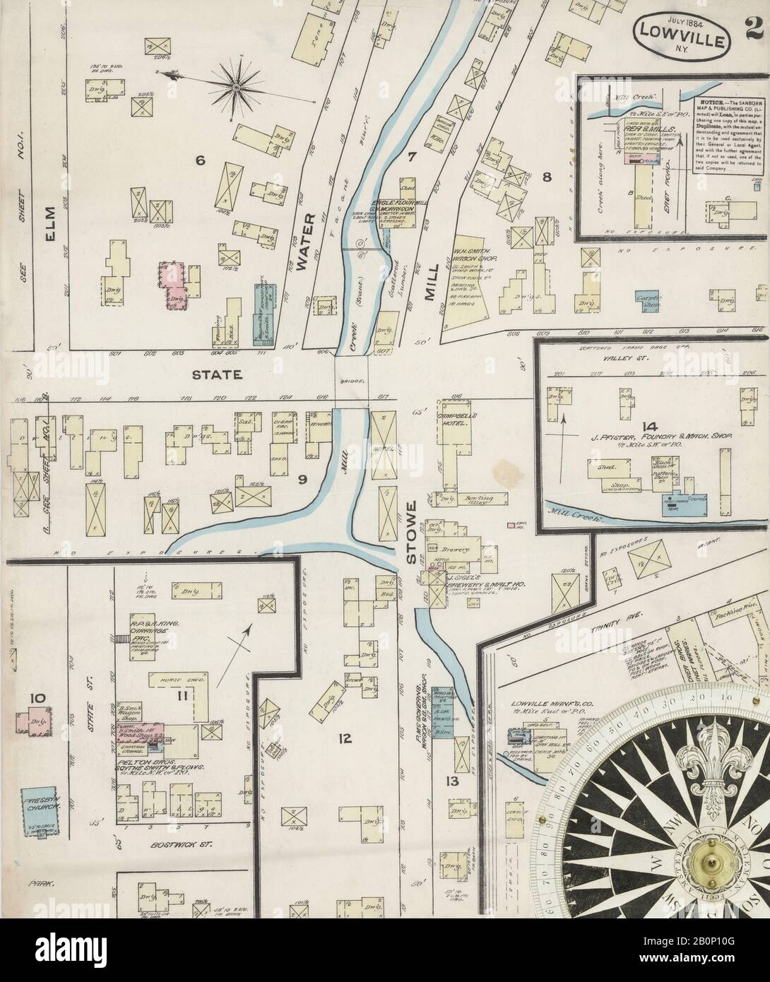 Mappa di lowville immagini e fotografie stock ad alta risoluzione Alamy