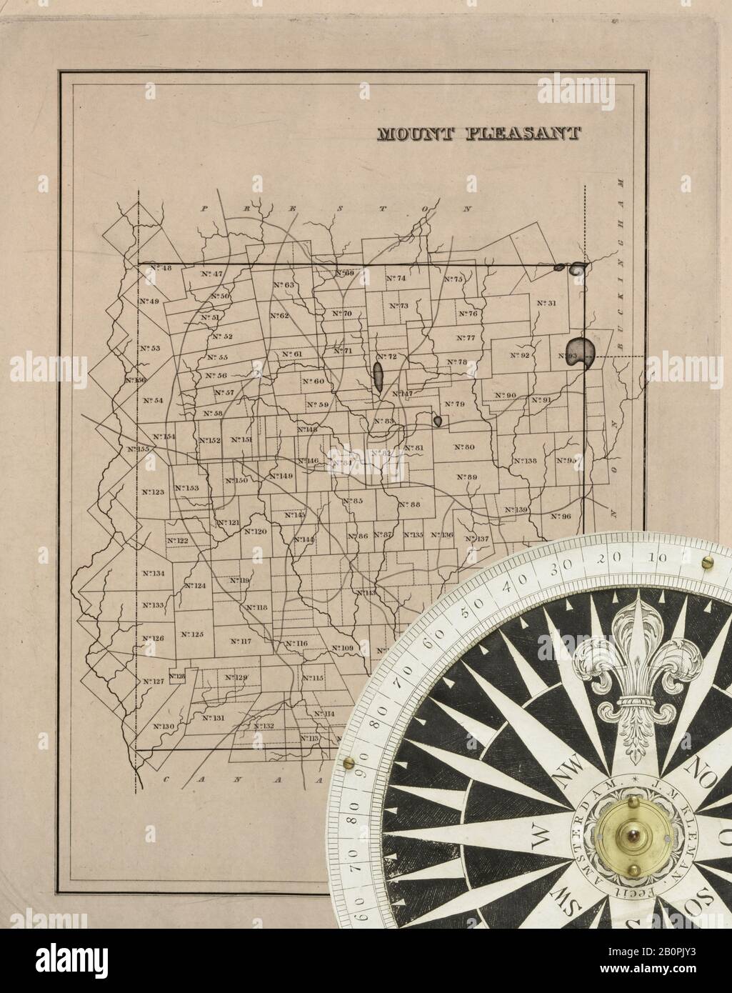 Arcipelago mediterraneo. 1881. William Rea Furlong era un ammiraglio posteriore della Marina degli Stati Uniti durante la seconda guerra mondiale, che inoltre ha servito nella Marina durante la prima guerra mondiale America, mappa della strada con una bussola Del Diciannovesimo Secolo Foto Stock