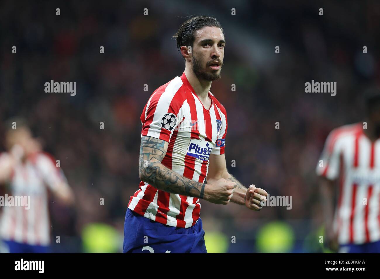 Sime Vrsaljko (Atletico), 18 FEBBRAIO 2020 - Calcio / Calcio : UEFA Champions League Round di 16 1st tappa tra Atletico de Madrid 1-0 Liverpool FC all'Estadio Metropolitano di Madrid, Spagna. (Foto di Mutsu Kawamori/AFLO) Foto Stock