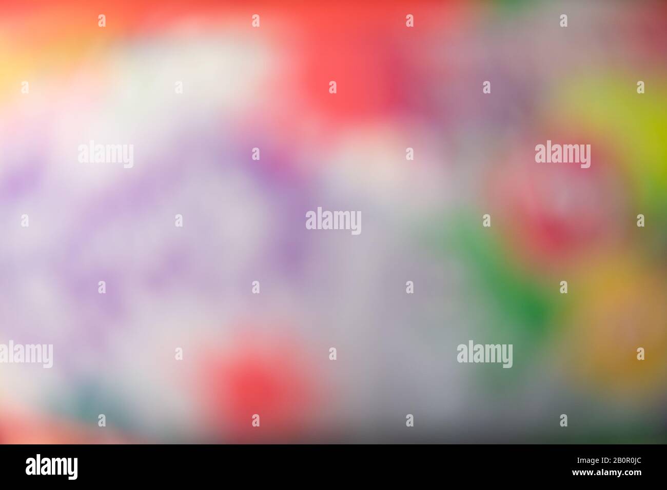 Sfondo colorato sfocato, sfondo di design Foto Stock