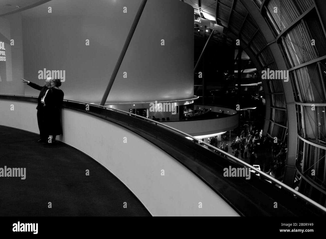 Balcone Di Sage, Gateshead Foto Stock