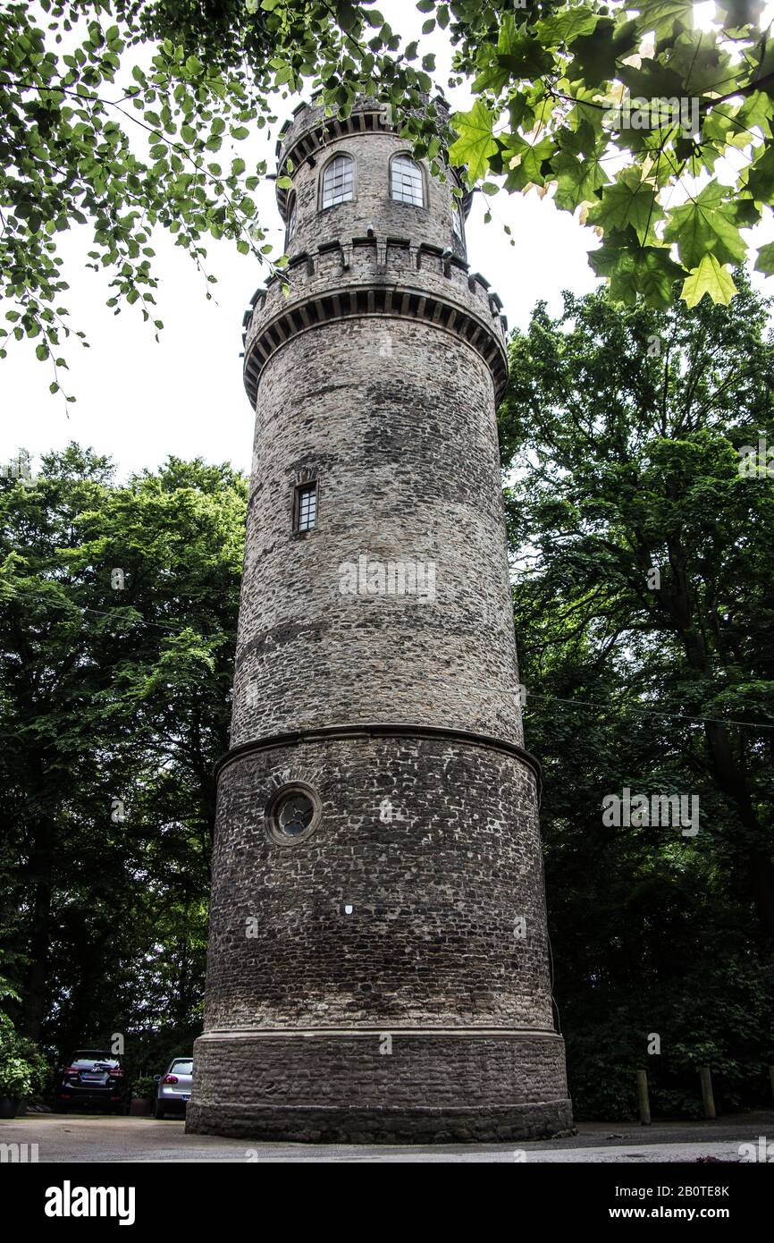 Pietra Helenenturm a Witten Foto Stock