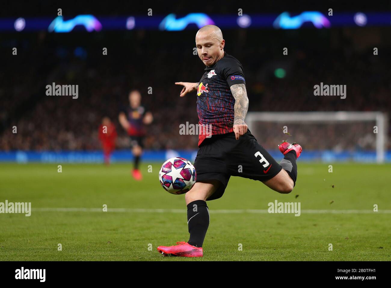 Angelino of RB Leipzig - Tottenham Hotspur v RB Leipzig, UEFA Champions League - Round of 16 First Leg, Tottenham Hotspur Stadium, London, UK - 19th February 2020 Foto Stock